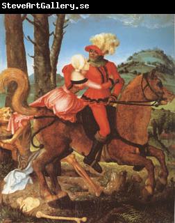 Hans Baldung Grien The Knight the Young Girl and Death (mk05)